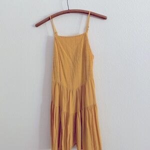 wild fable yellow mini dress size small